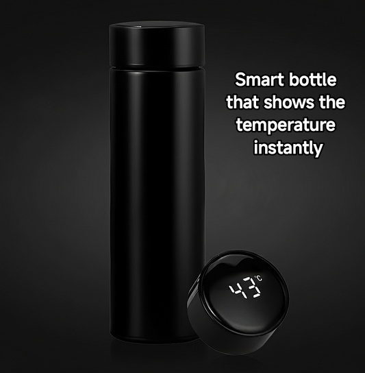 Smart Thermo Bottle — 500 ml with LED Temperature Display